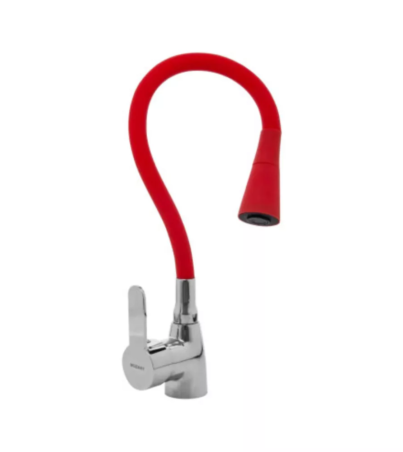 MONO-COMANDO-MOZART-FLEXIBLE-GOMA-ROJA